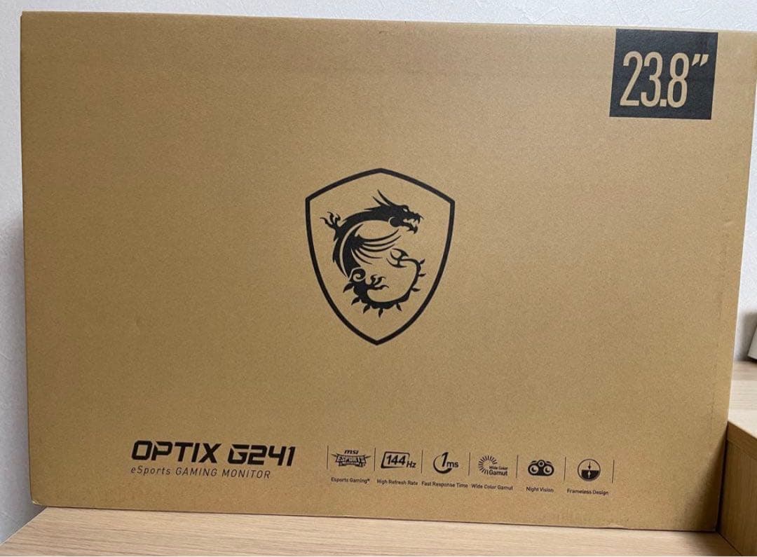 「早い者勝ち」MSIOptixG241144hz23.8インチゲーミングモニター