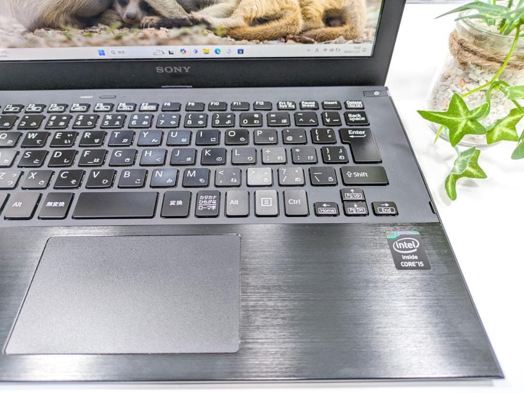 Windows11ノートパソコン✨オフィス付き✨ソニー　爆速SSD　Wi-Fi