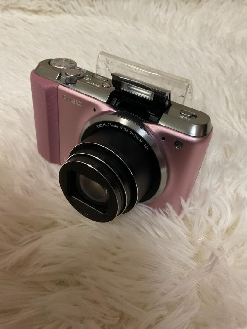 【簡易動作確認済】CASIO EXILIM EX-ZR700 ピンク デジカメ