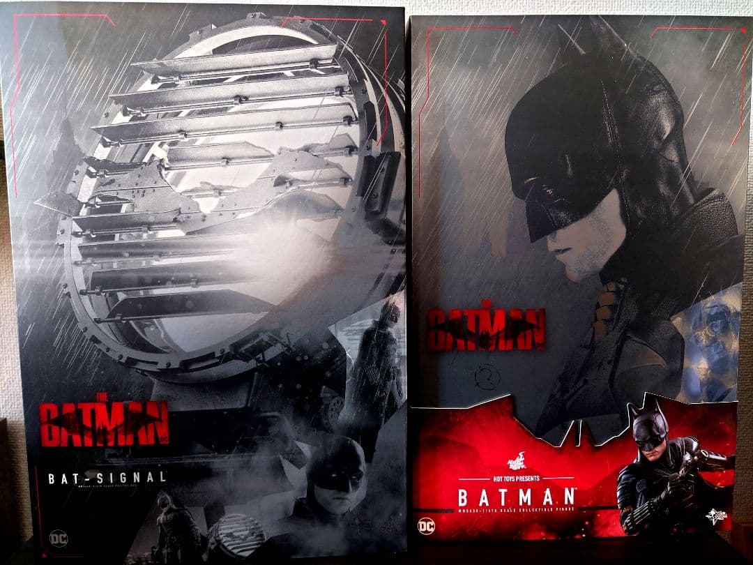 【美品】ホットトイズ 1/6 ザ・バットマン通常版 バットシグナル