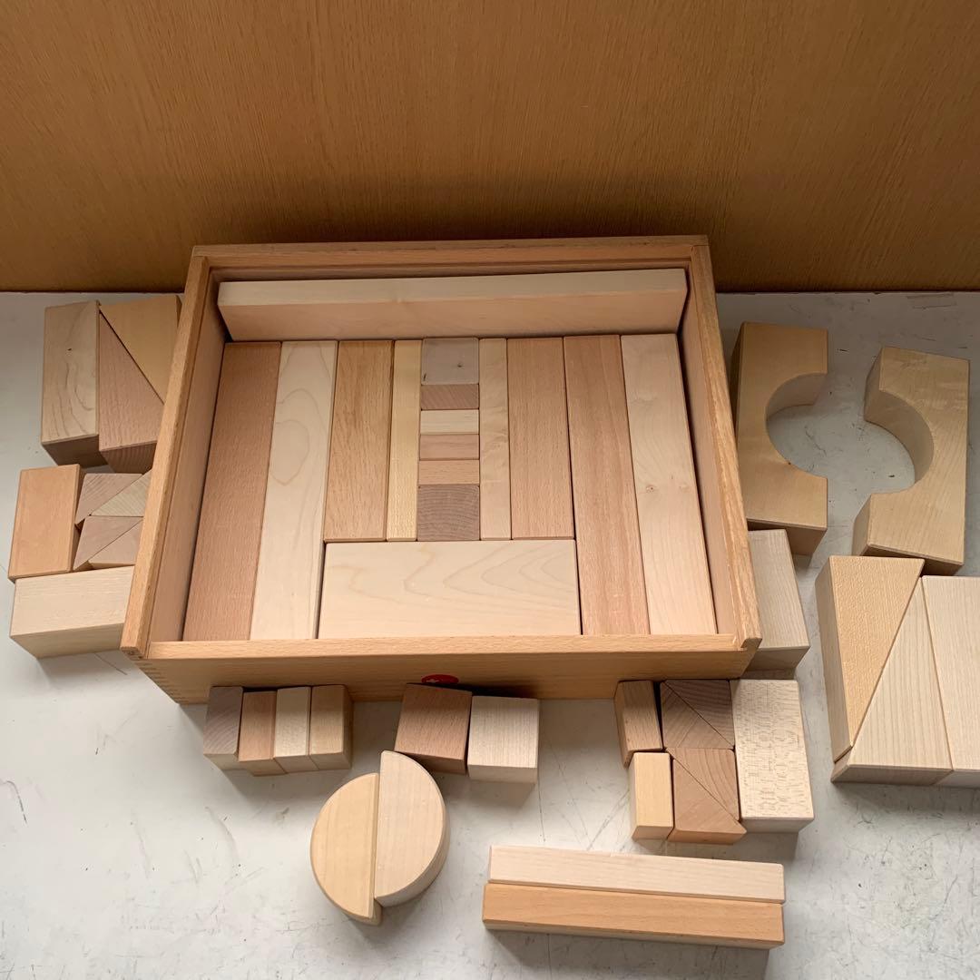 Albisbrunn アルビスブラン社 積木 (中) 49ピース