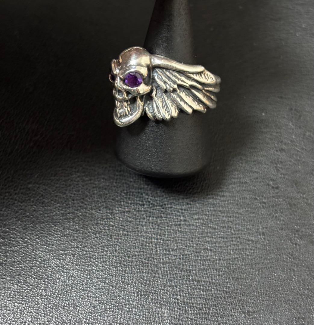 Bill Wall Leather スカルリング 美品