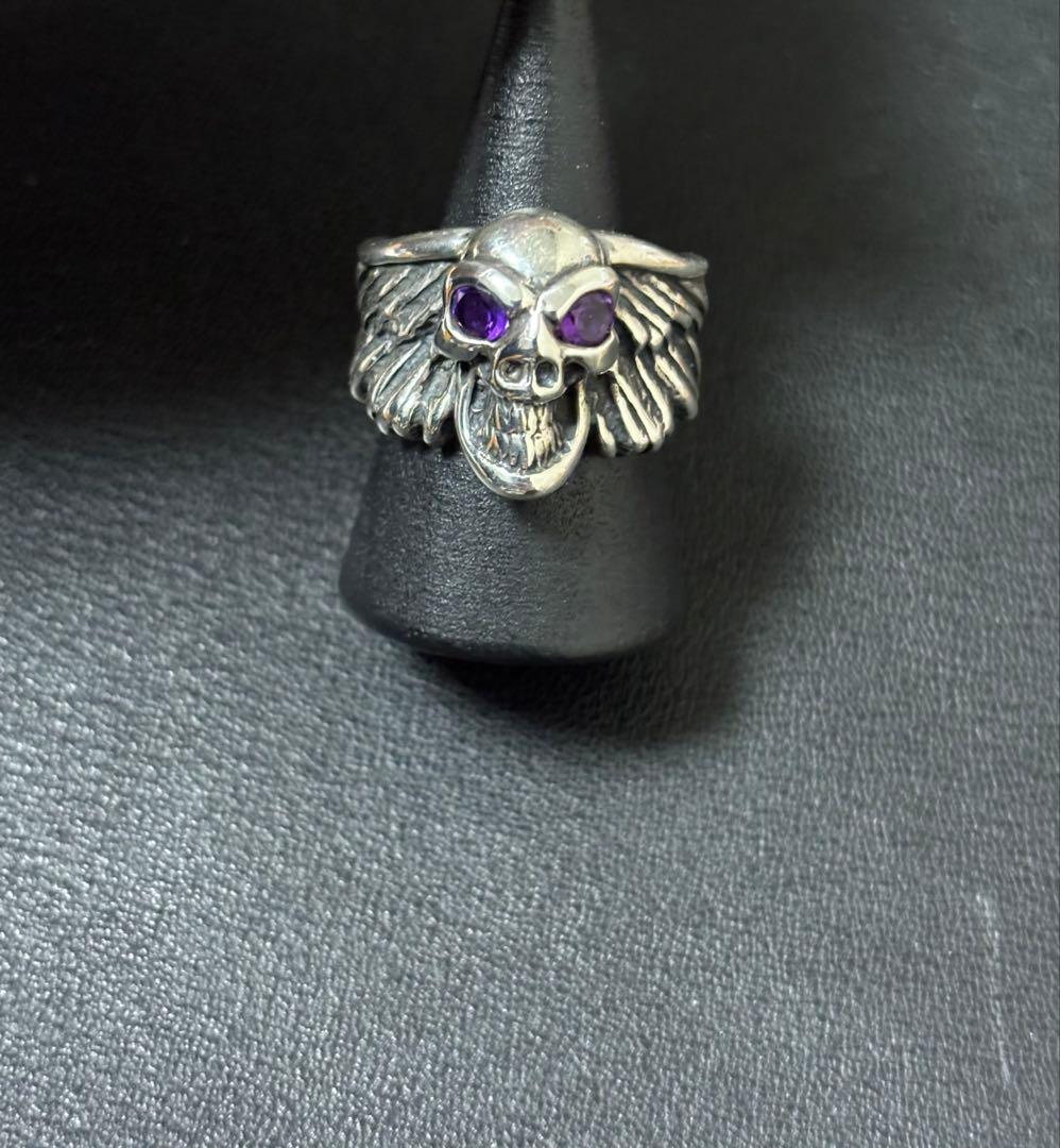 Bill Wall Leather スカルリング 美品