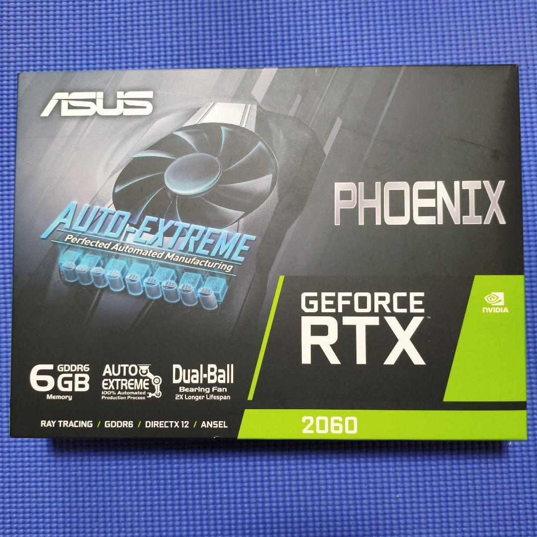 グラフィックボード・グラボ・ビデオカード ASUS PHOENIX GeForce RTX 2060 6GB