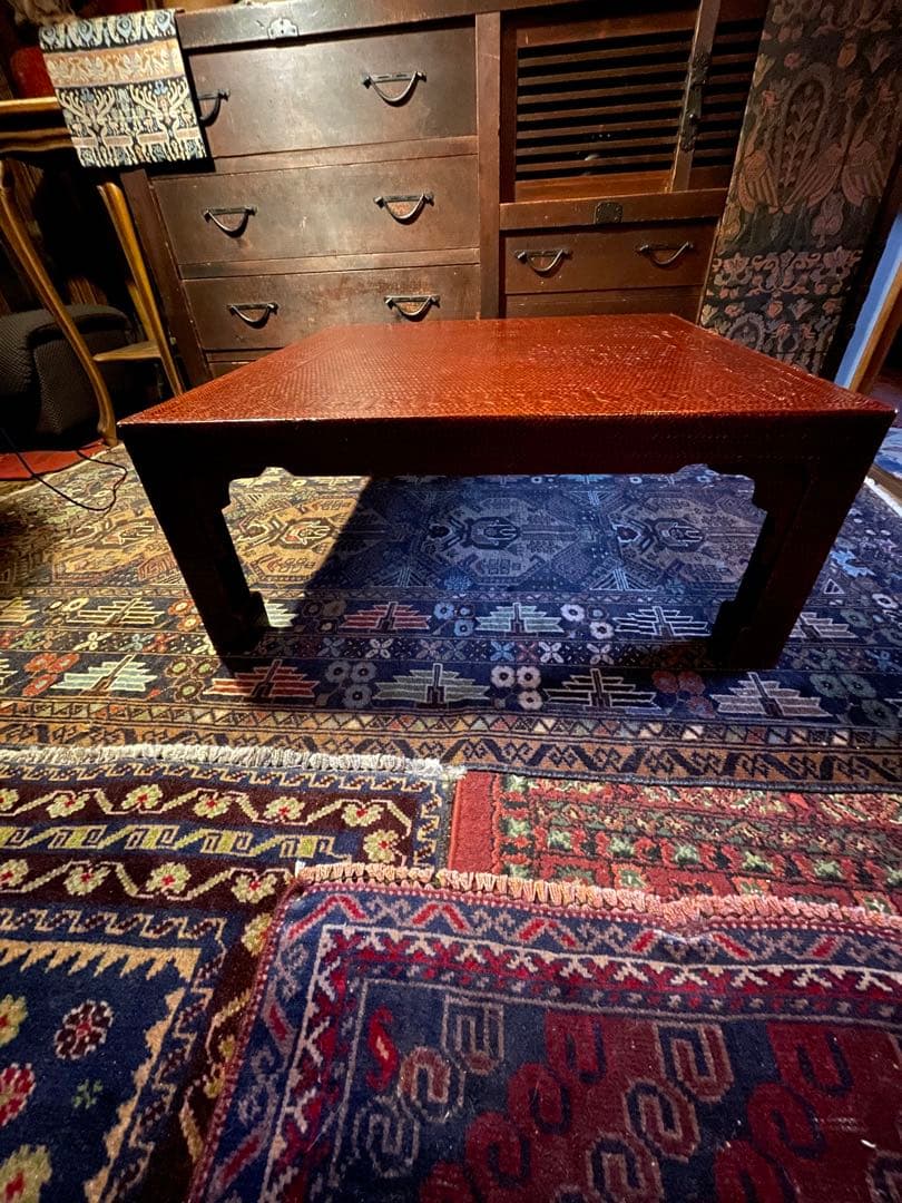 九州籃胎漆器 座卓