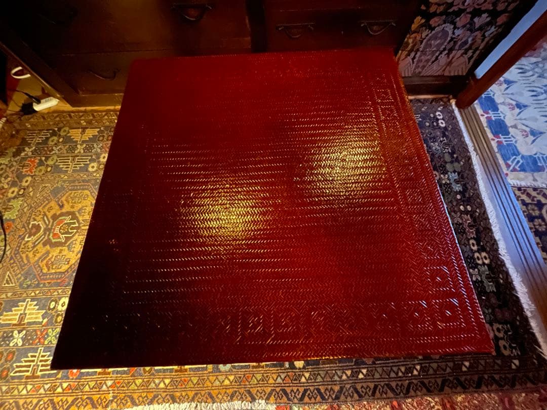 九州籃胎漆器 座卓