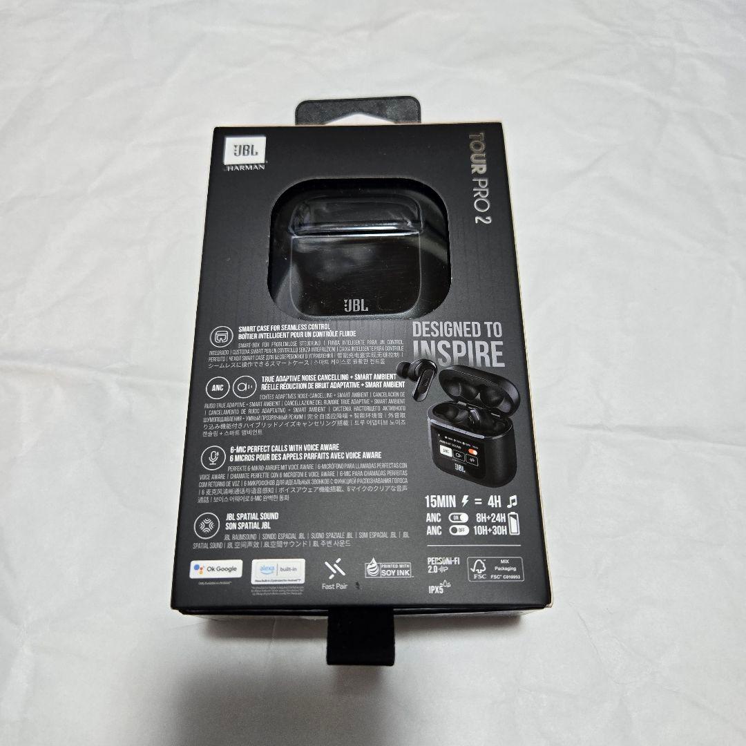 JBL TOUR PRO 2 ワイヤレスイヤホン ブラック BLK