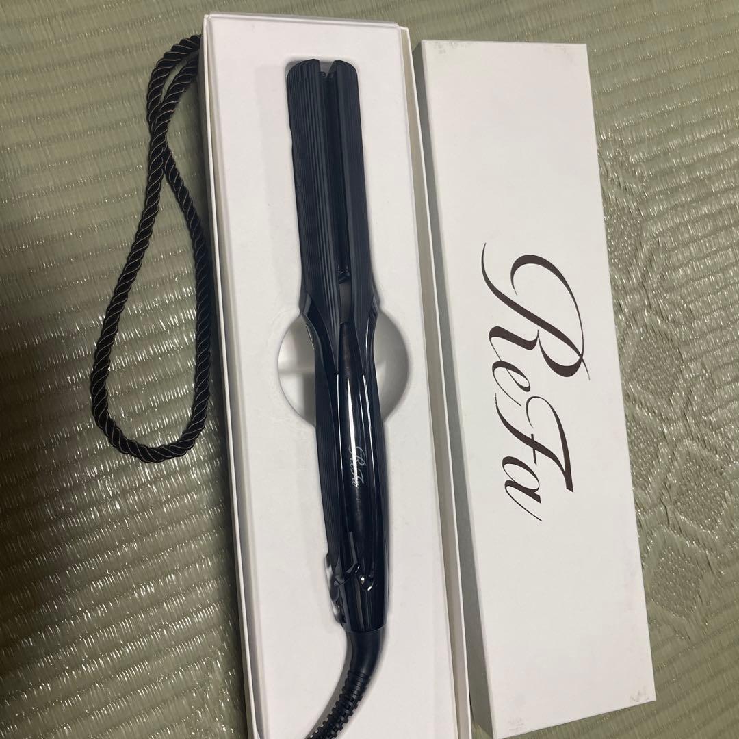 やっひーReFa ストレートヘアアイロン ブラック