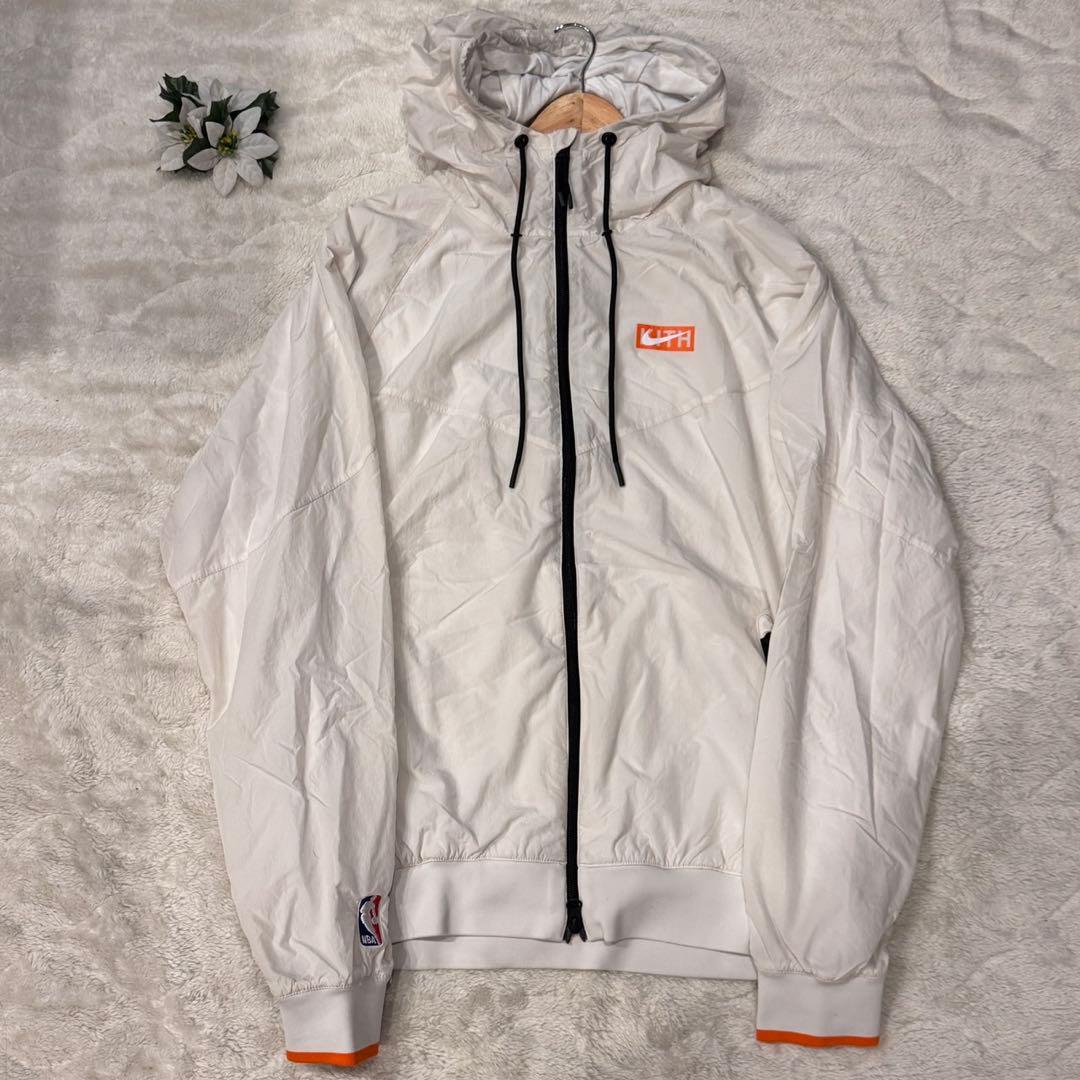 KITH Nike キス　ナイキ　コラボ　ナイロン　セットアップ　ホワイト　S