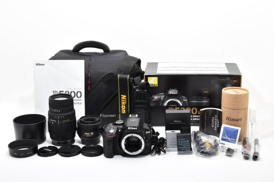 Nikon D5300 ダブルレンズ 初心者フルセット