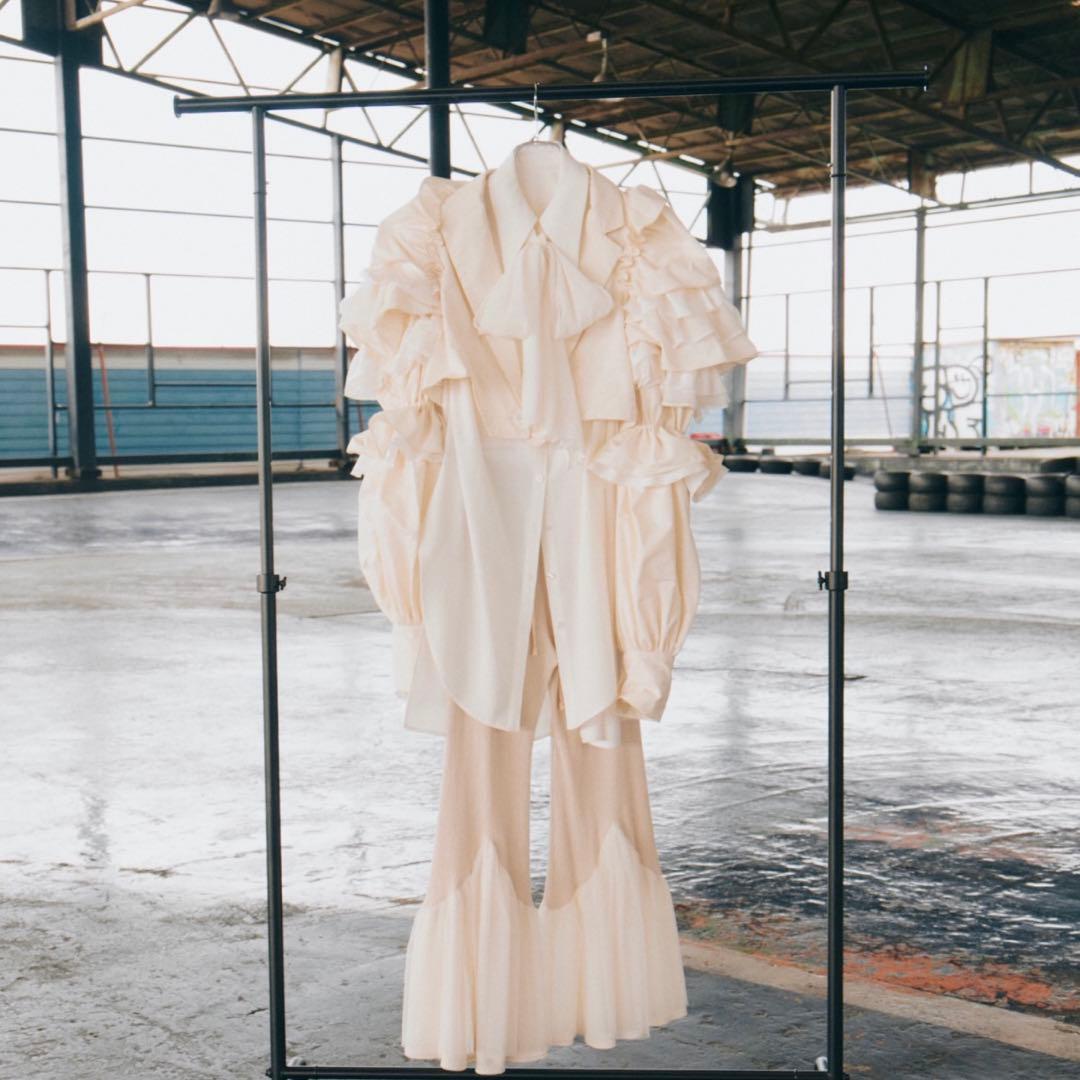 【美品】ラベルエチュード 2way sleeve design Jacket