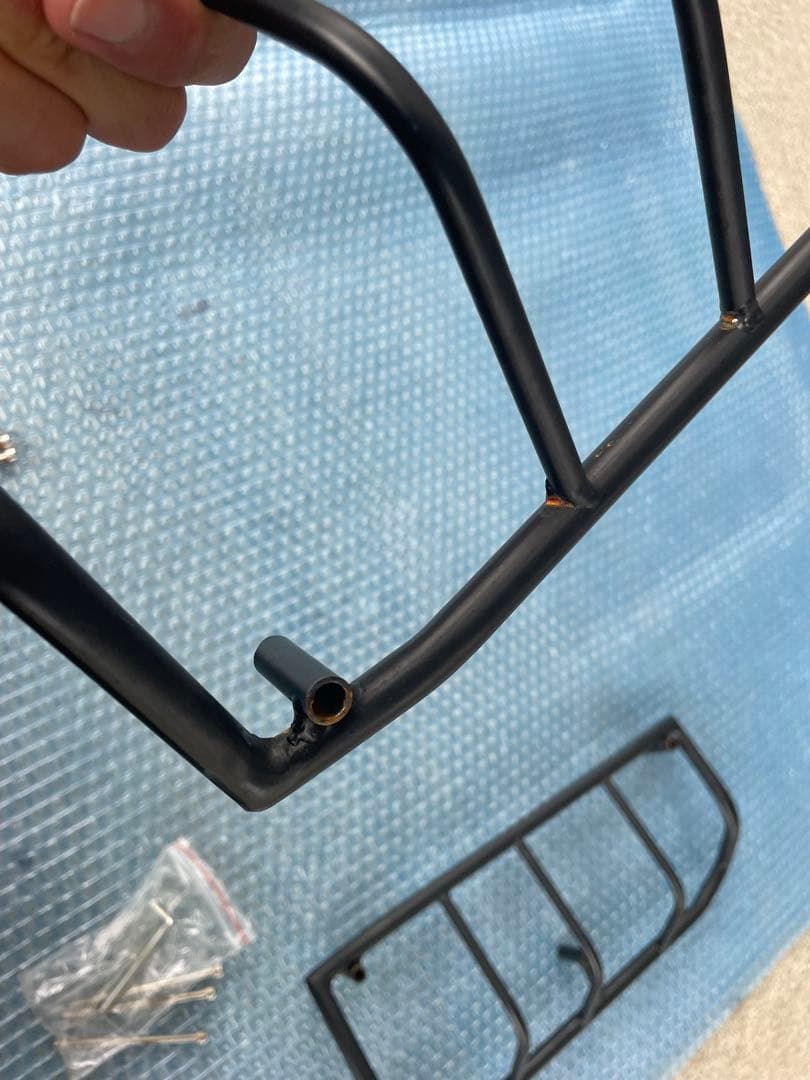 ランクル74ミドル FRPトップ用 テールランプガード