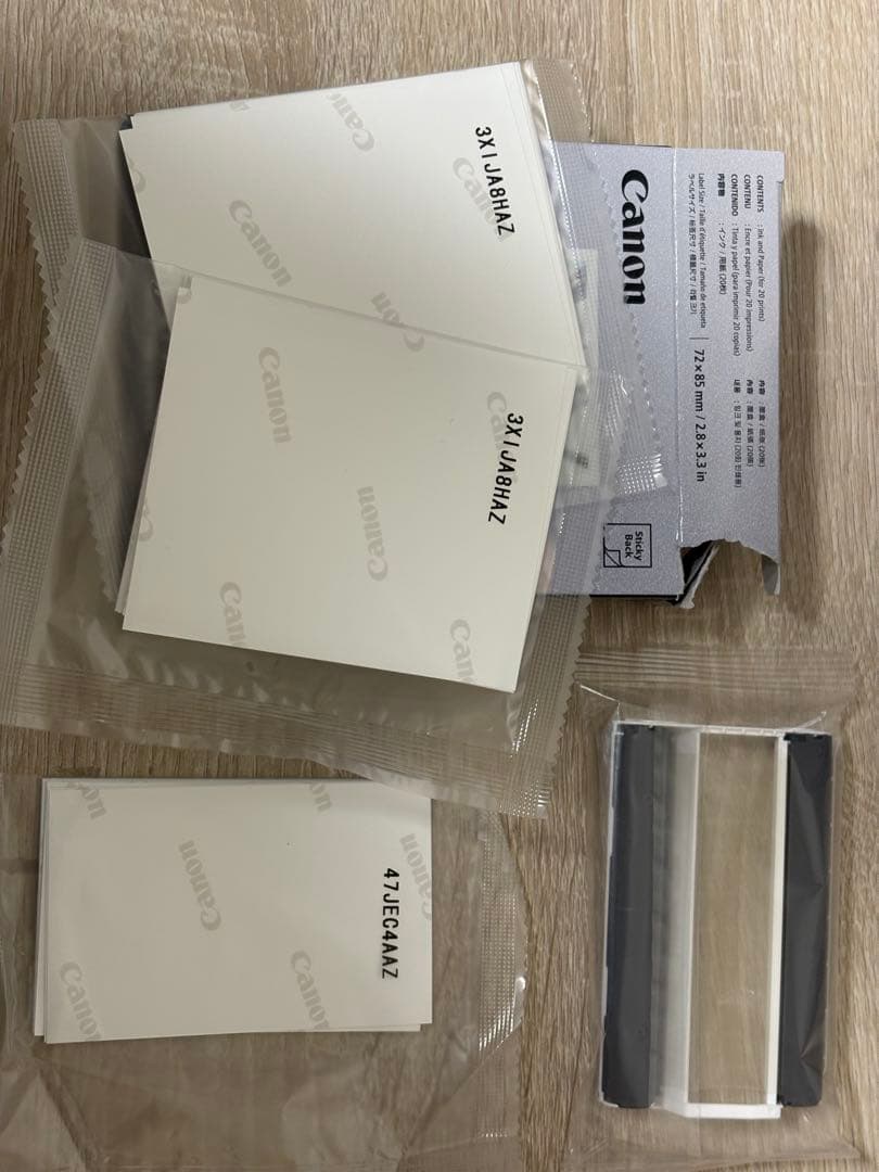 Canon SELPHY QX20 コンパクトフォトプリンター＋用紙sx20L