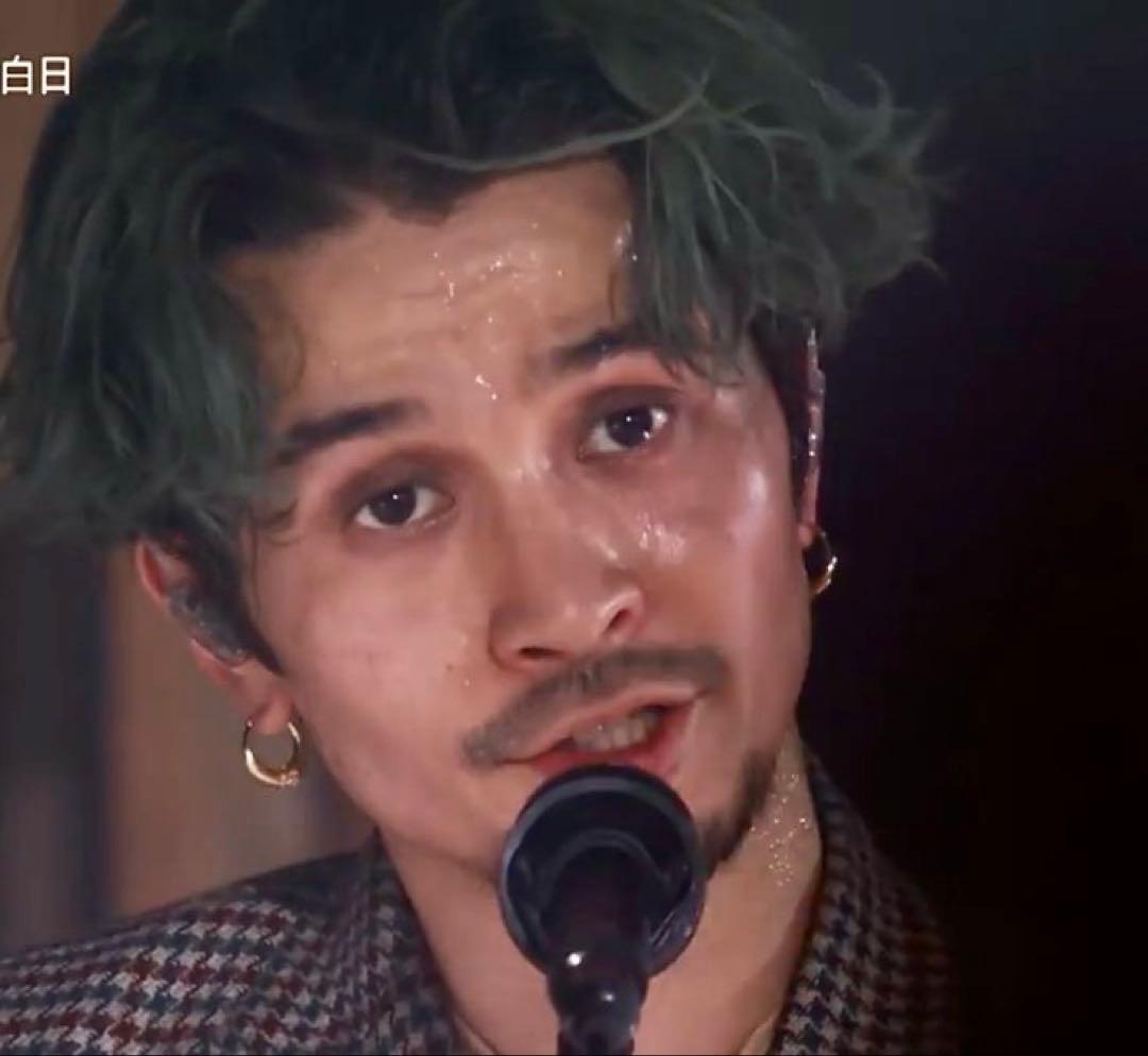 常田大希 ピアス　18k ゴールドメッキ　ゴールド　フープピアス　ムーン　両耳