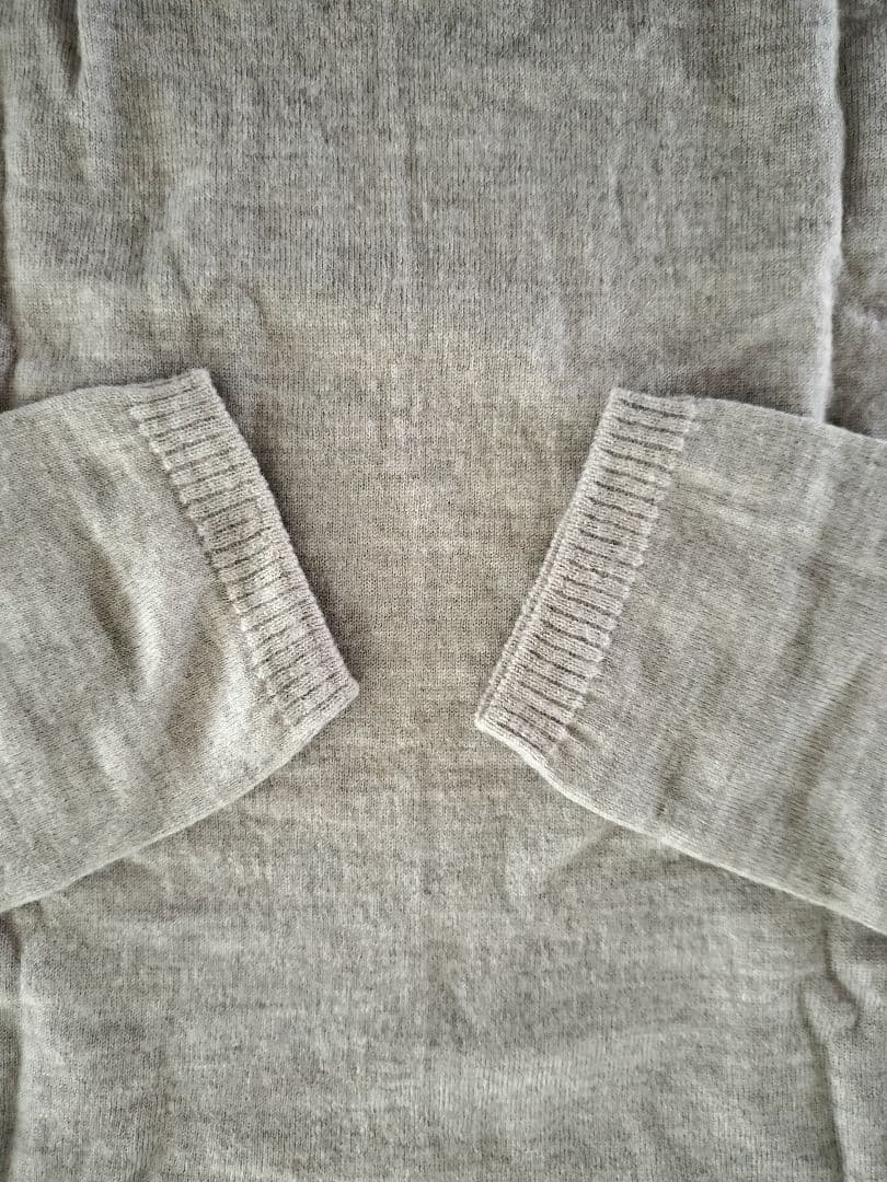 コトリワークス　ばばシャツ　ベージュ Vネック　s