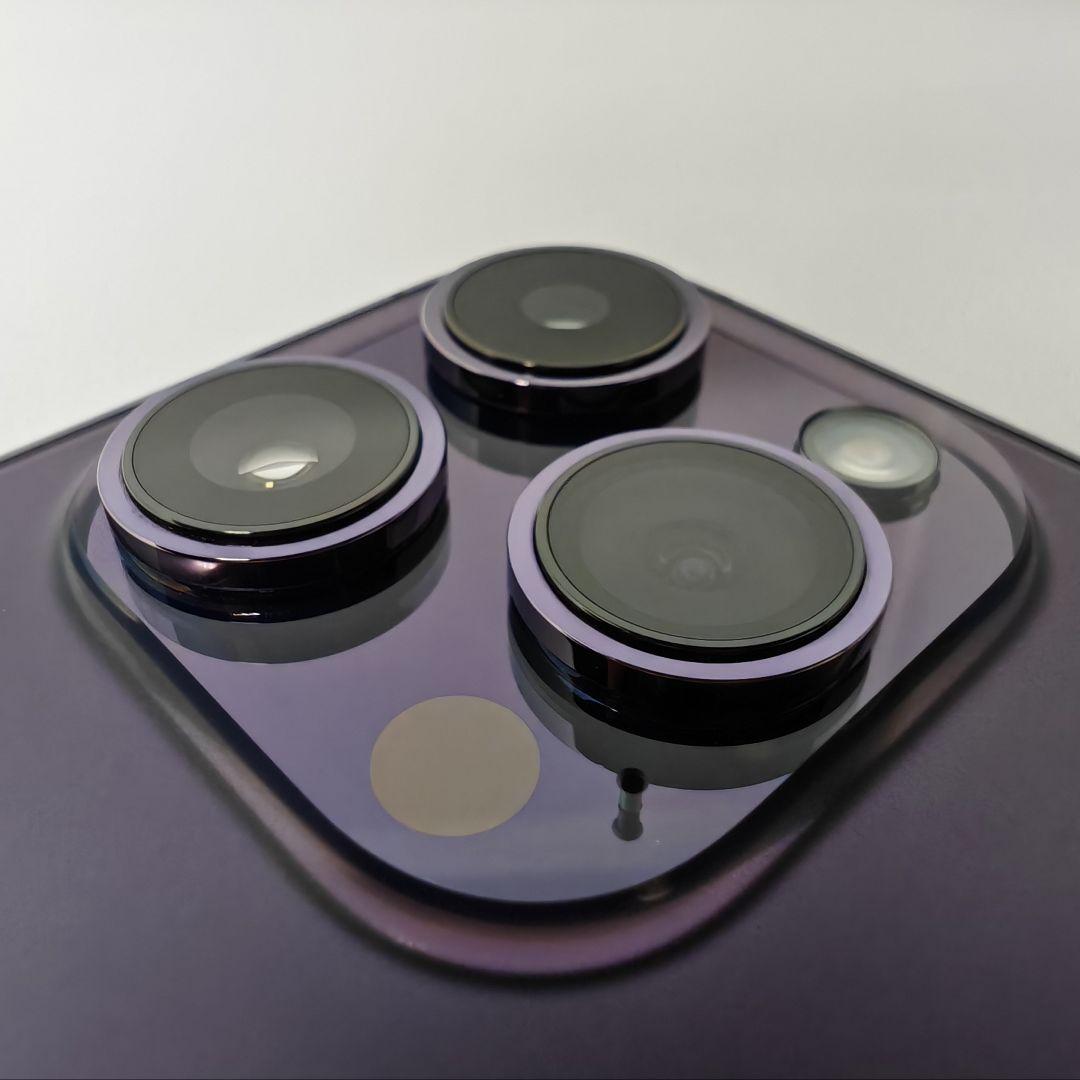 バッテリー100%美品 iPhone 14 Pro 256GB ディープパープル