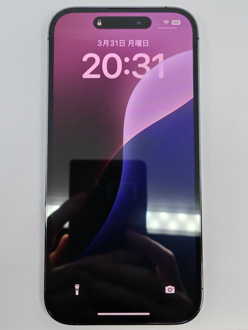 バッテリー100%美品 iPhone 14 Pro 256GB ディープパープル