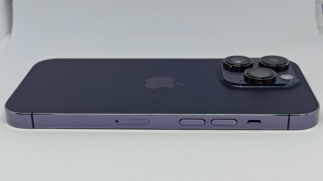 バッテリー100%美品 iPhone 14 Pro 256GB ディープパープル