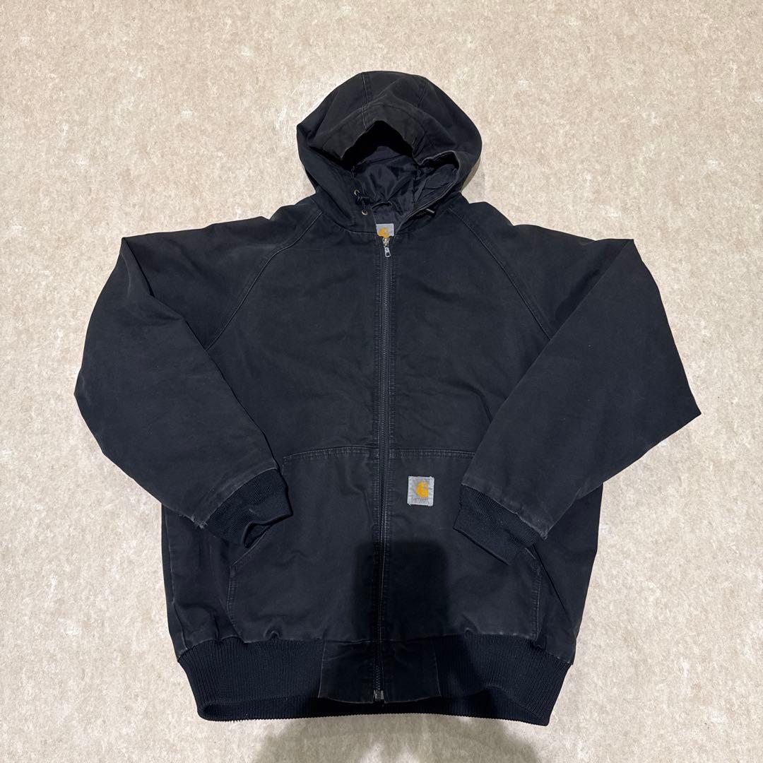 【美品】 USA製　Carhartt カーハートアクティブジャケット Lサイズ