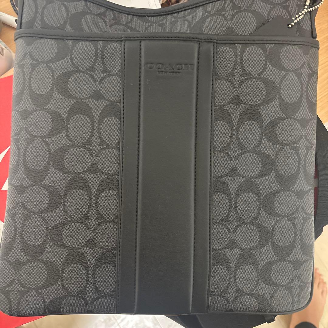 COACH ブラック モノグラム ショルダーバッグ値下げ可