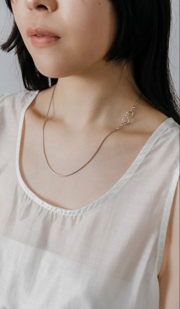 h'eres INES 08 NECKLACE here's ヒアーズ：45cm