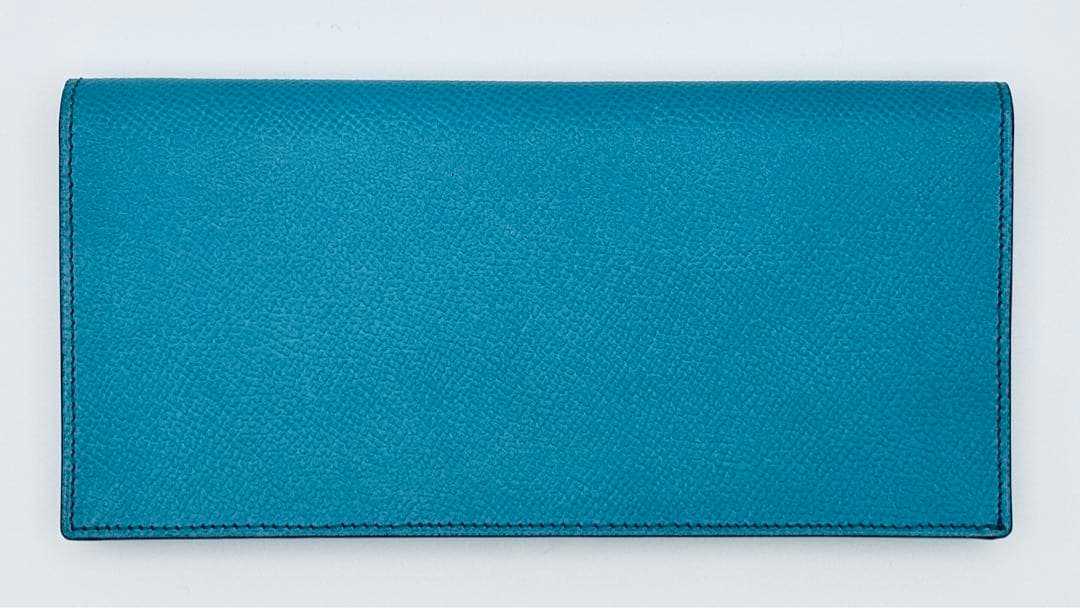 博庵 HIROAN レザー 長財布　青
