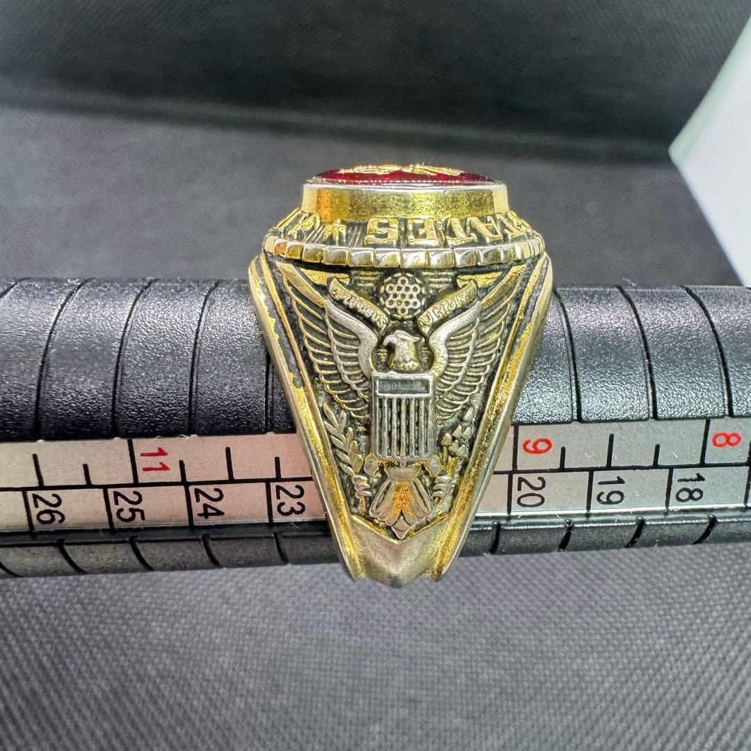 アメリカ海兵隊 リング 　硫黄島 ミリタリー ビンテージ 40s 50s シルバ
