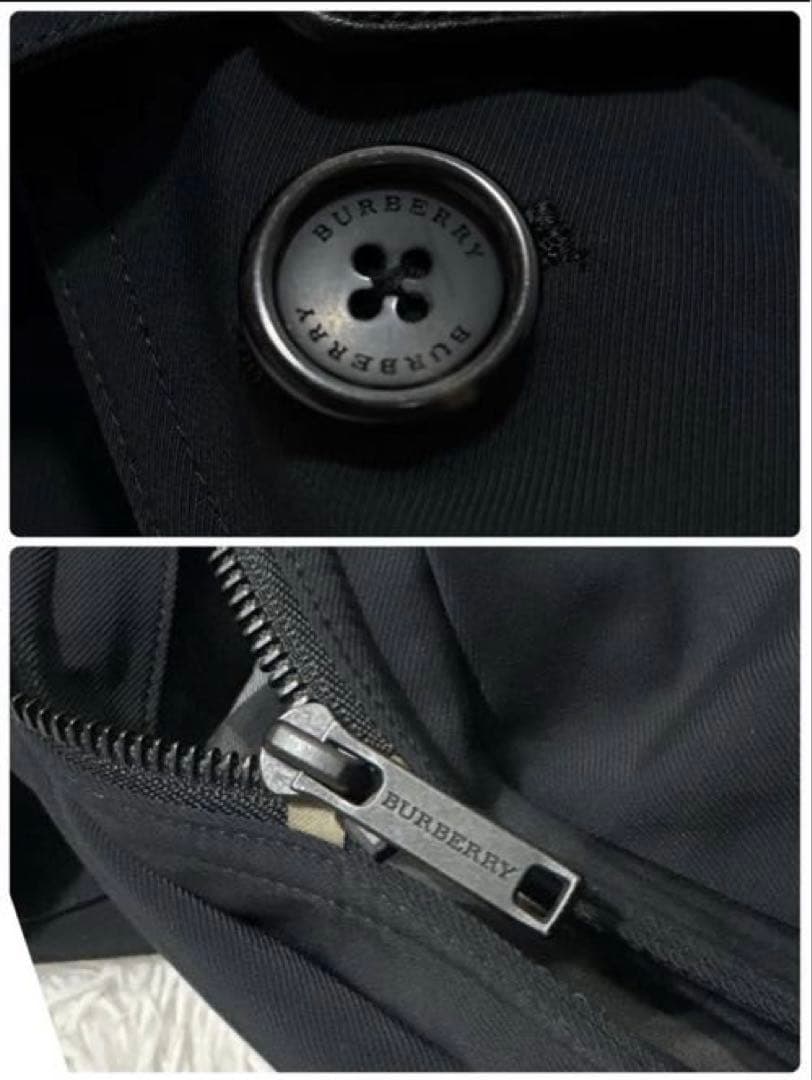 BURBERRY LONDON バーバリーロンドン スタンドカラーコート 中わた