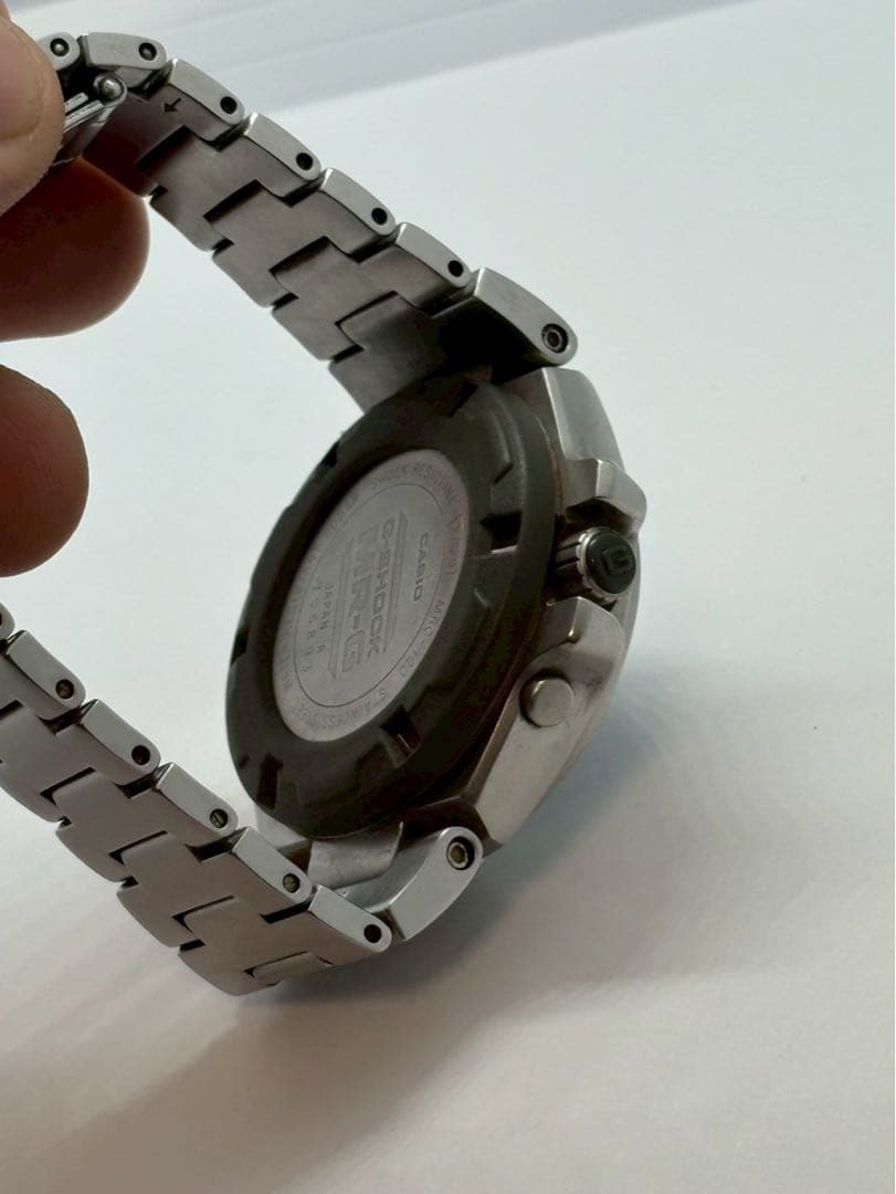 Gショック　MRG-120 フルメタル　ブルー文字盤