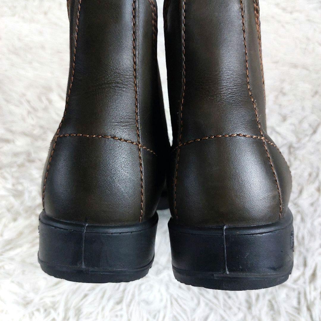 美品 Blundstone #500 サイドゴア アンクルブーツ ブラウン 4