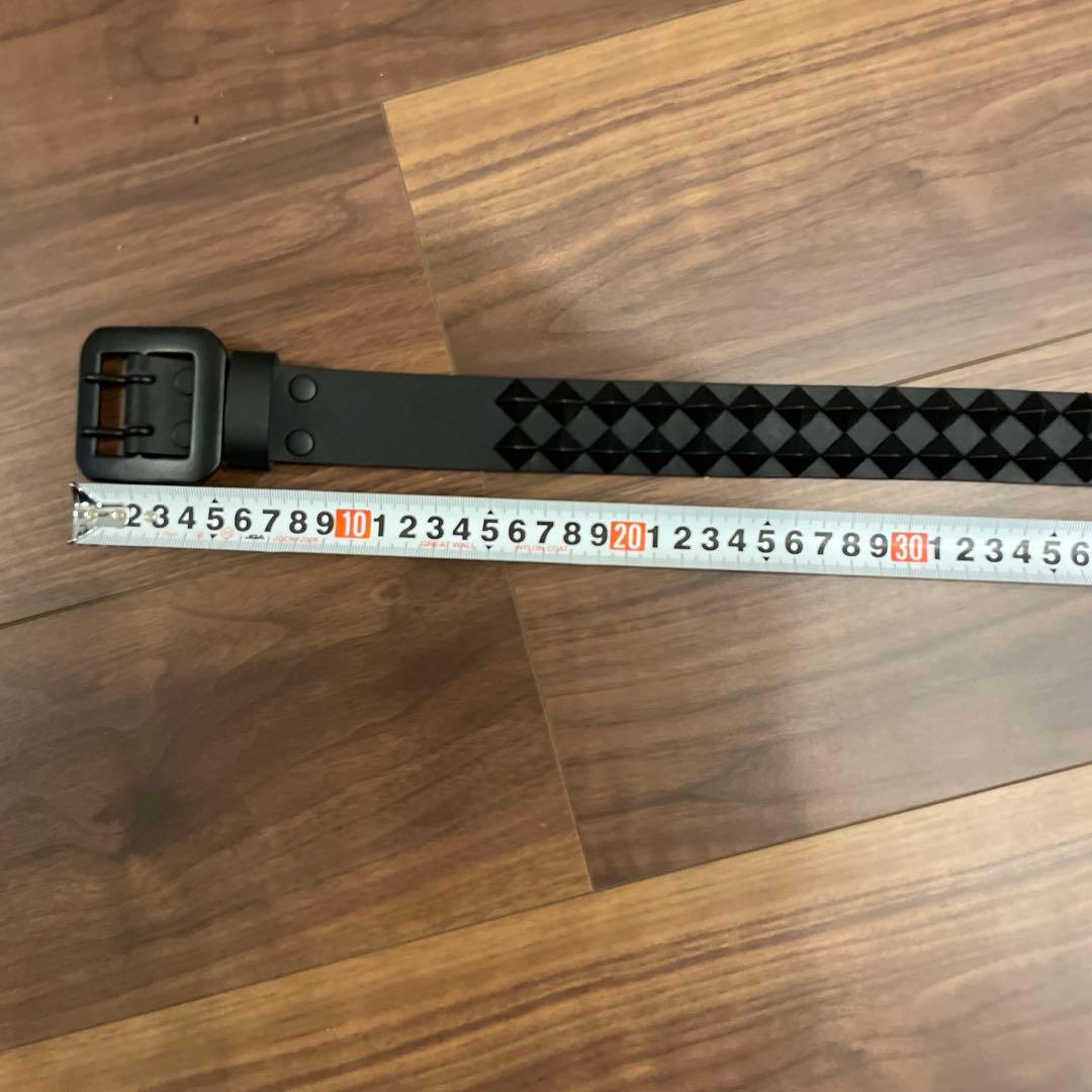モダンパイレーツ　スタッズベルト　鋲ベル　オールブラック　34