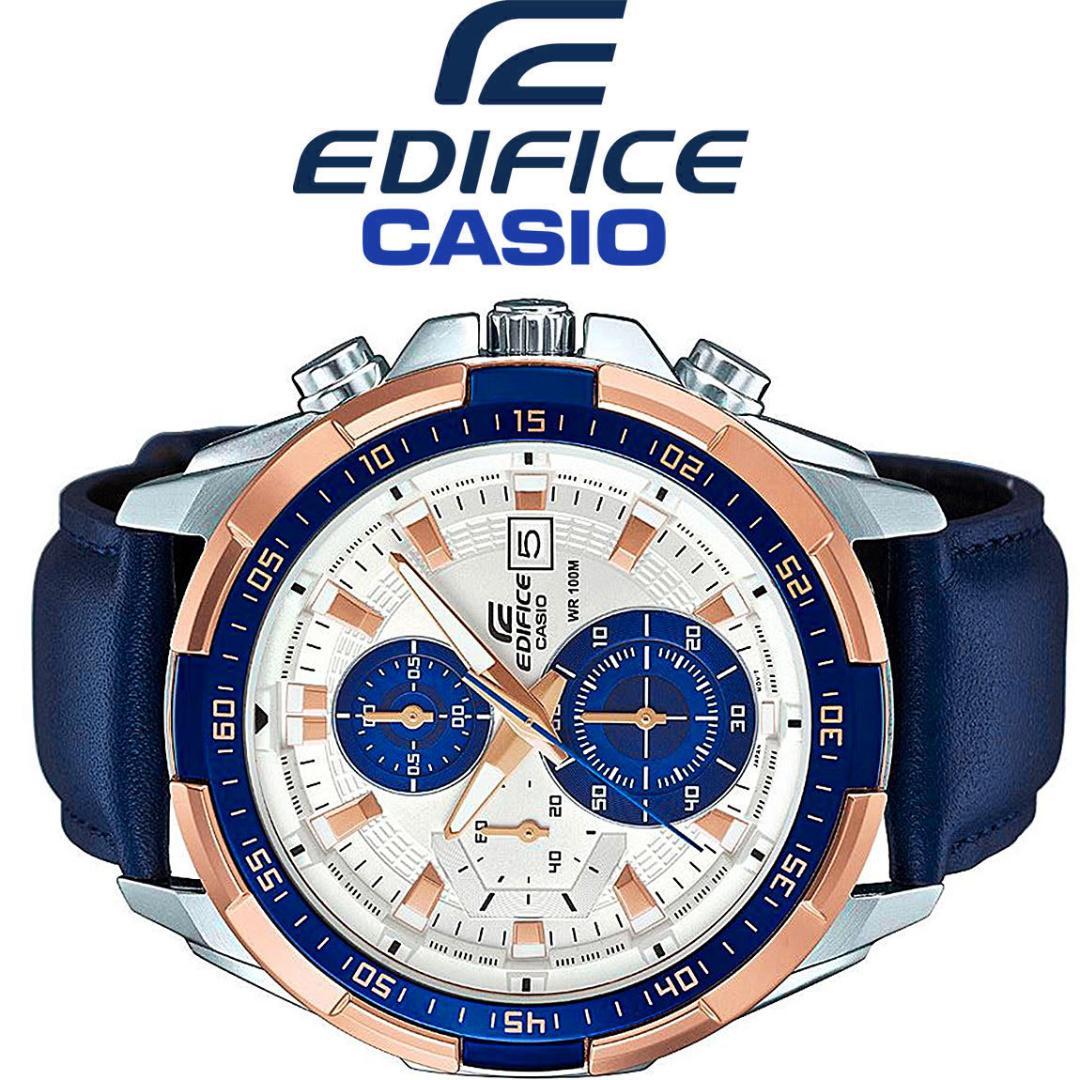 逆輸入カシオEDIFICE新品メンズ腕時計100m防水クロノグラフ日本未発売