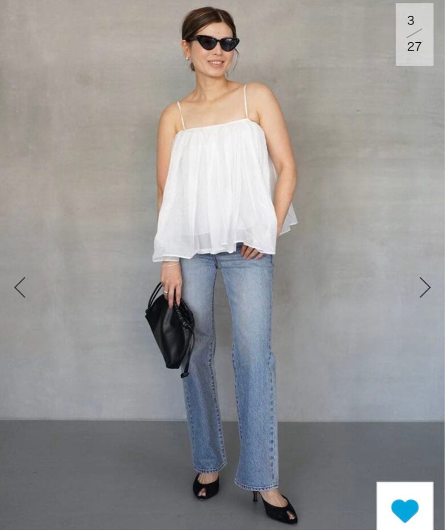 MARILYN MOON/マリリンムーンdramatic cami Blouse