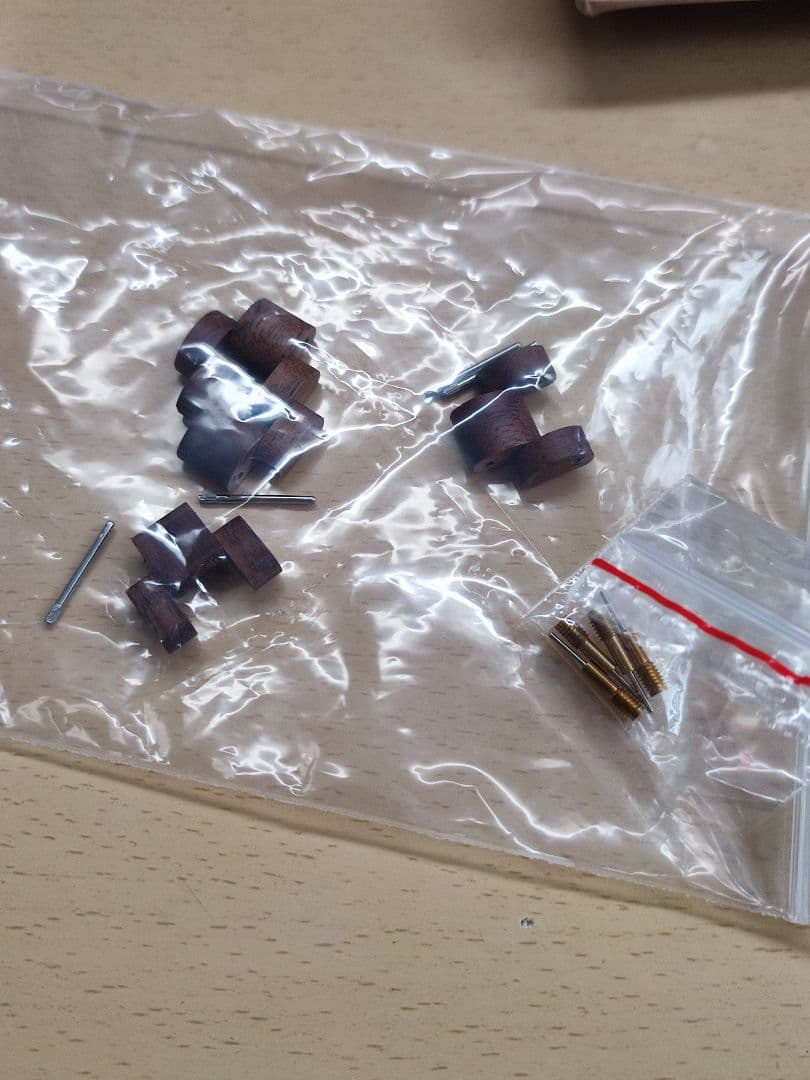 NOZ 時計　ラピスラズリ×ウォールナット　フルセット　クォーツモデル