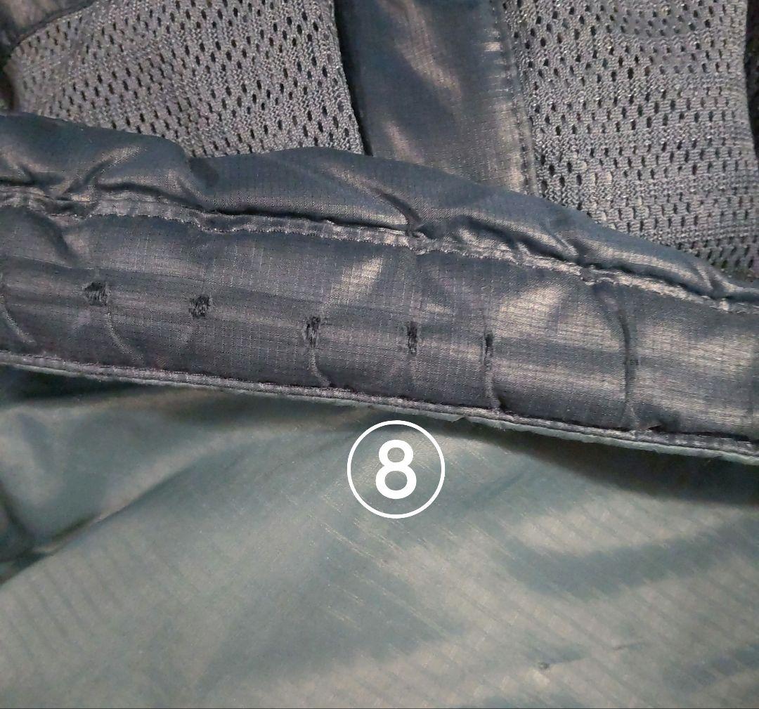 2007年製 patagonia マイクロパフフーデッド 収納袋付 S ブルー