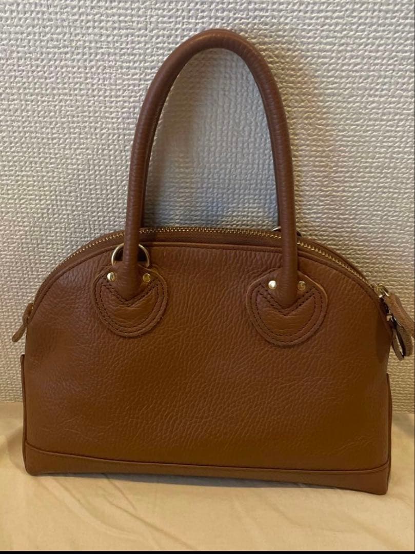 YOLK & OLSEN ブラウンハンドバッグ