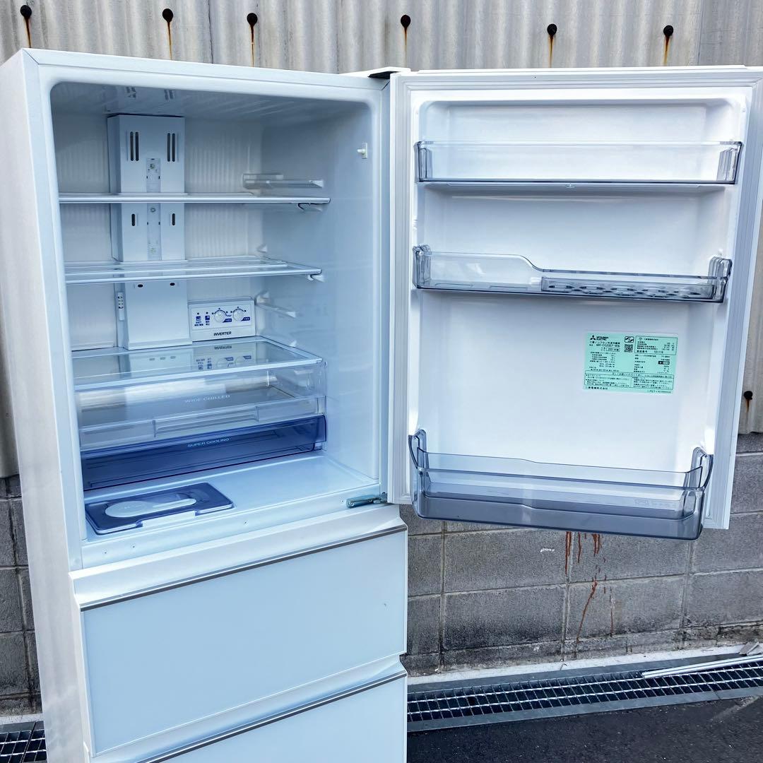 三菱 MITSUBISHI 冷凍冷蔵庫 2021年 MR-CG33EF-W