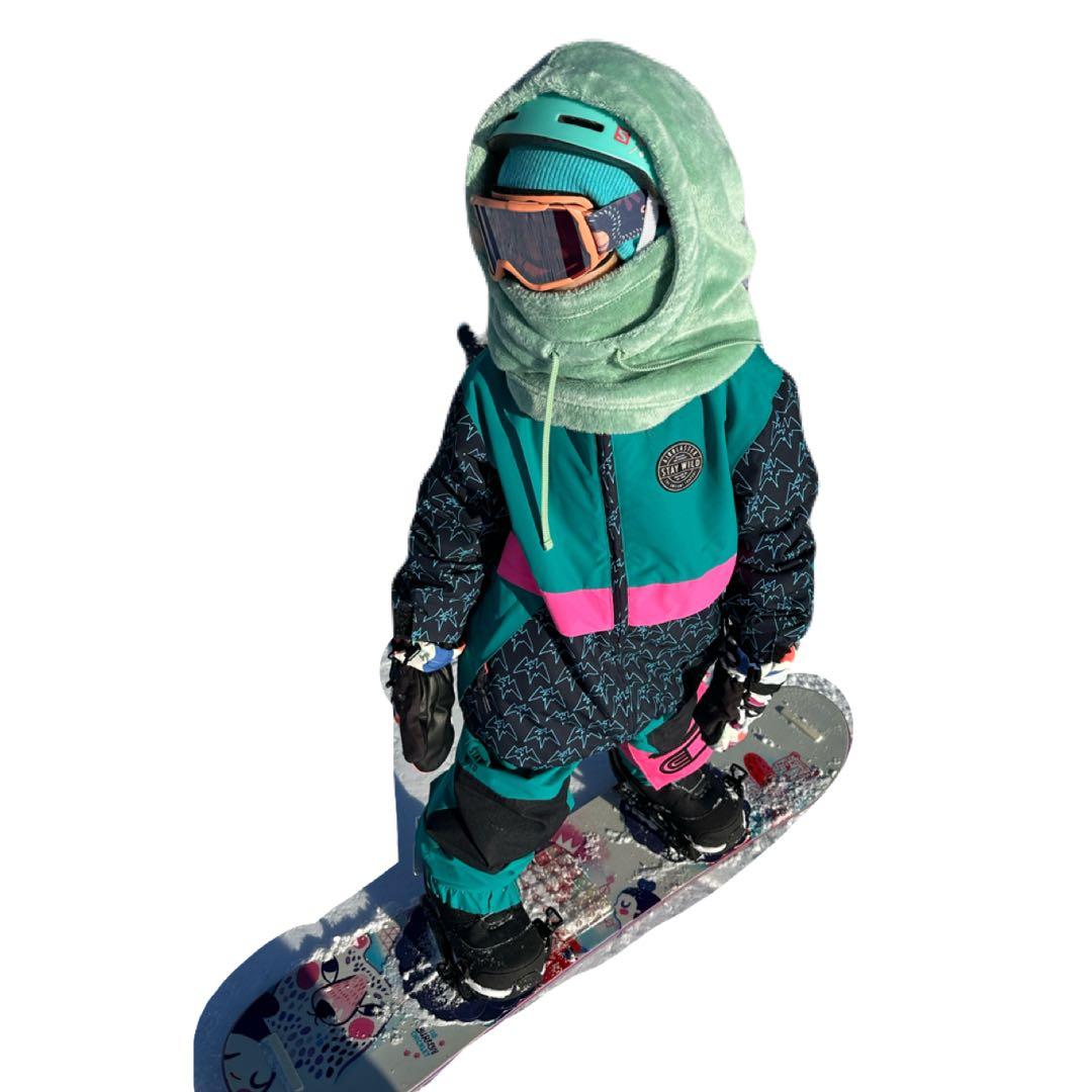 airblaster キッズ　上下　23-24モデル　Mサイズ　キレイ