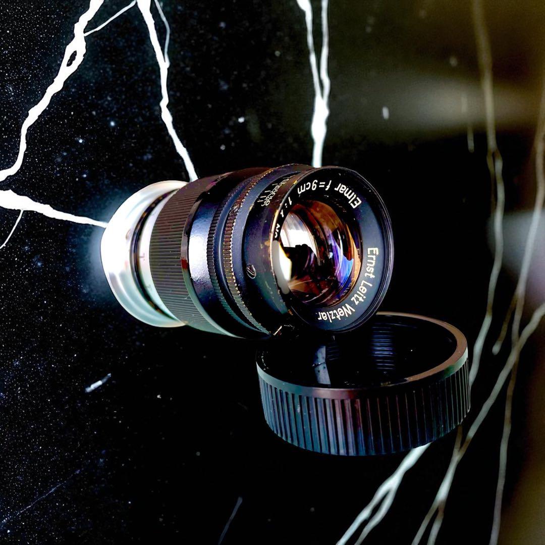 【OH済＆貴重な黒モデル】Leica Elmar 90mm F4 Black