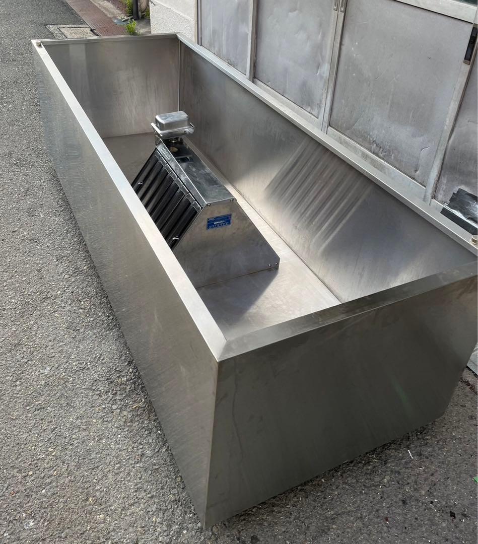 業務用 レンジフード クラコ 防災グリスフィルタ 幅2200×奥800×高600