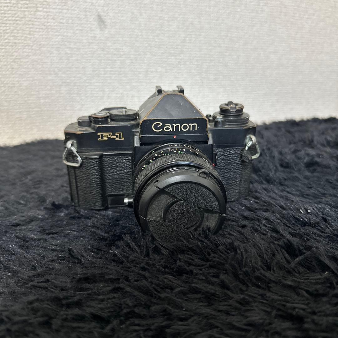 CANON F-1 フィルム一眼カメラ レンズ付き 日本製 ビンテージ 後期