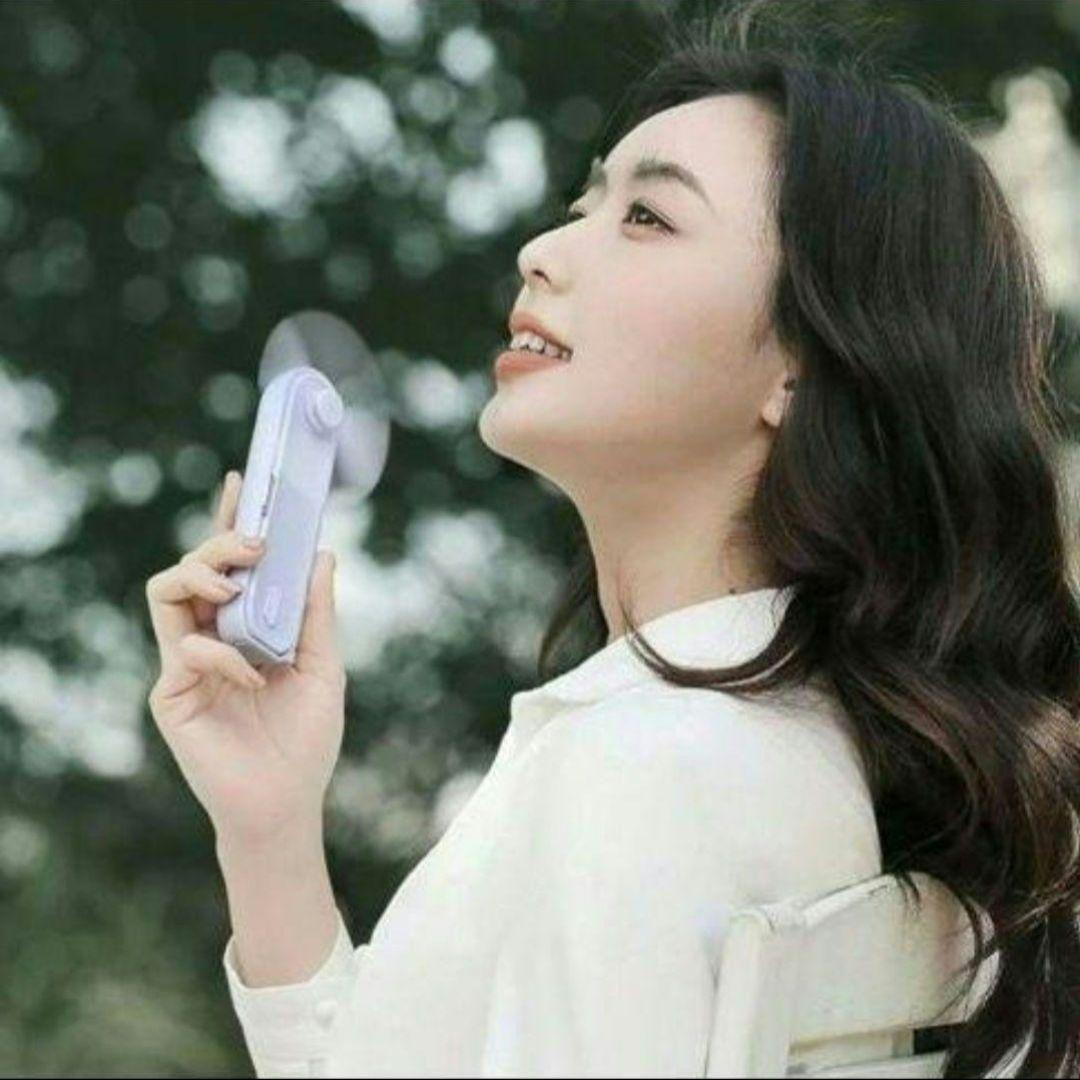 ♡最終値下げ♡折り畳み ポータブル 手持ち扇風機 ミニ 携帯扇風機 USB