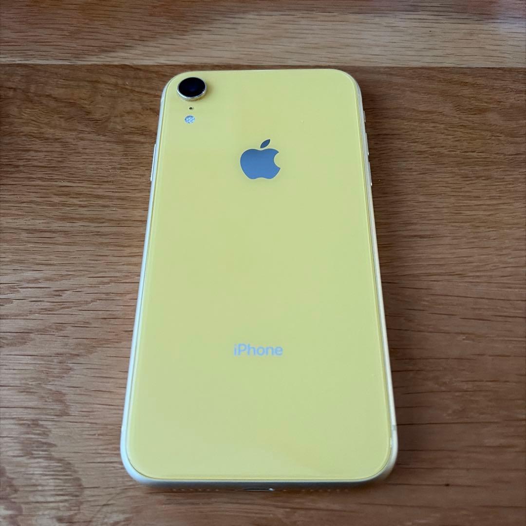 Apple iPhone XR (黄) 本体