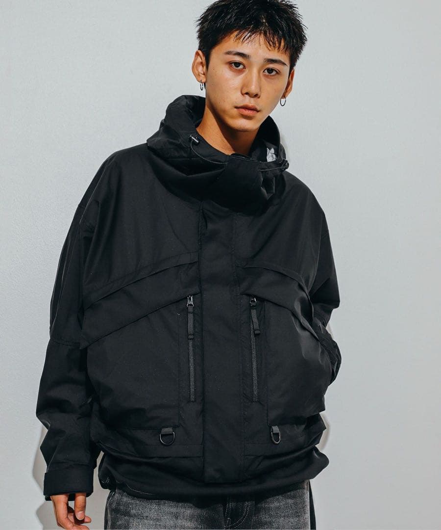 BEAMS ビームス 撥水 ウェーディング ジャケット Sサイズ ブラック