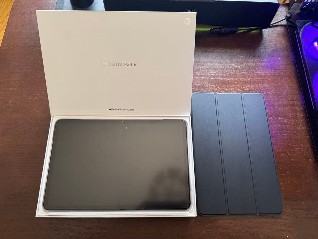 Xiaomi Pad 6 GravityGray 専用ケース付き