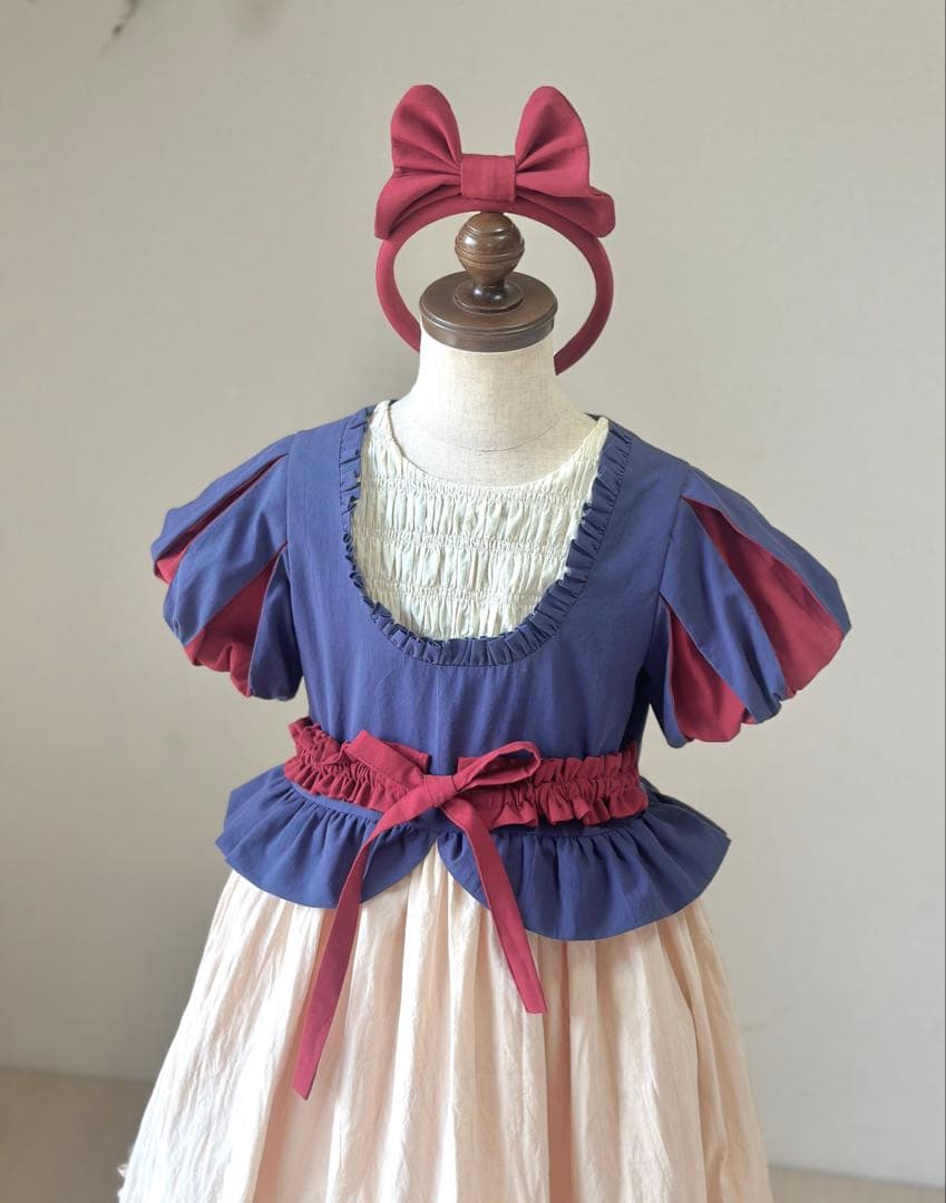 みぃNo.T501白雪姫ワンピースNo.H2503ブラウンチュチュスカート