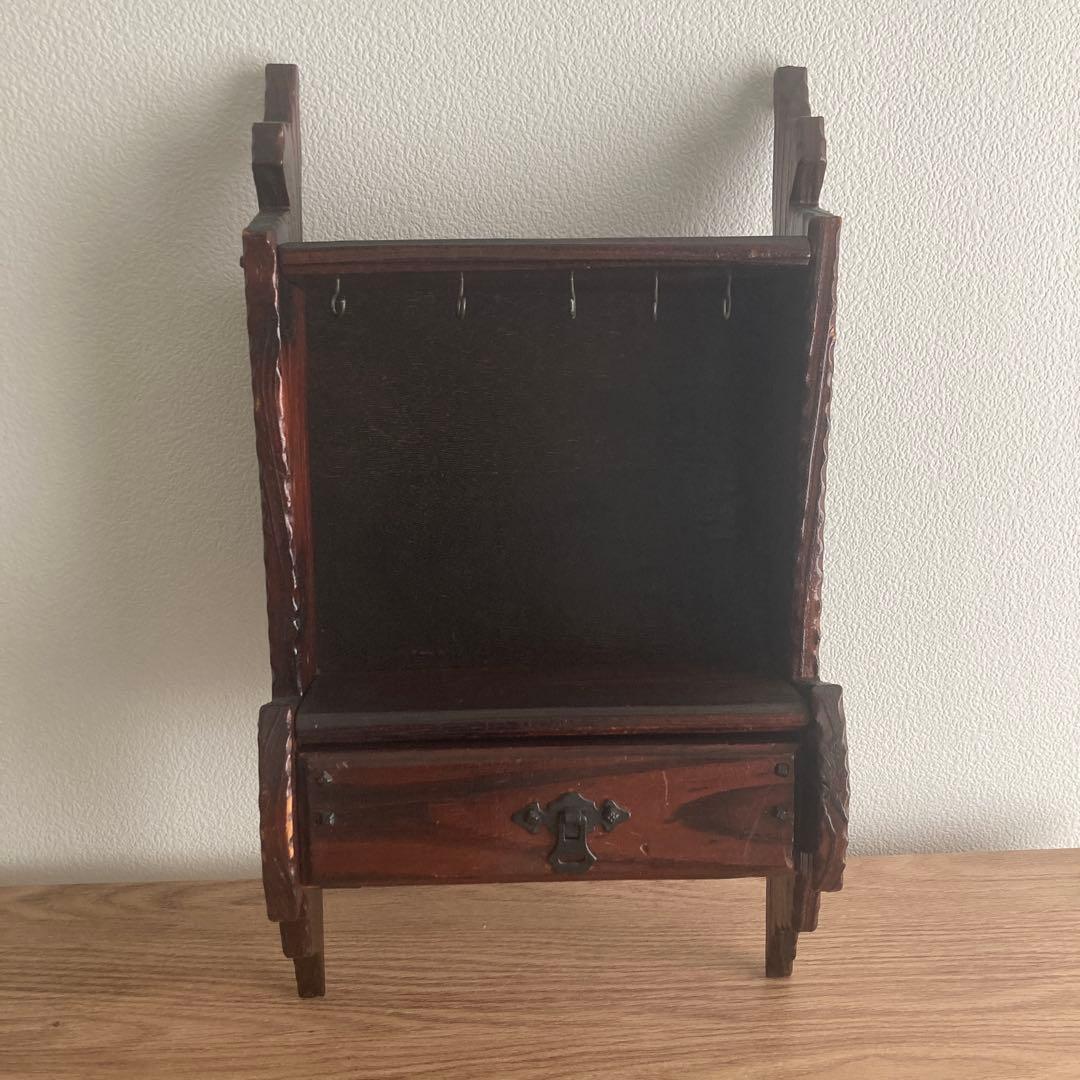 専用ページ　フランス アンティーク 約100年前 鍵棚　家具　ブロカント　蚤の市