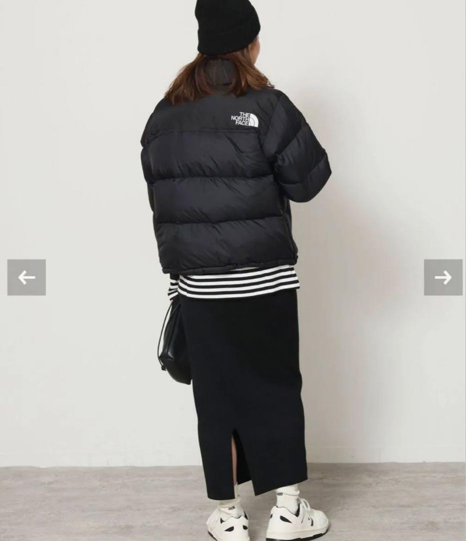 THE NORTH FACE ブラックヌプシ ダウンジャケット