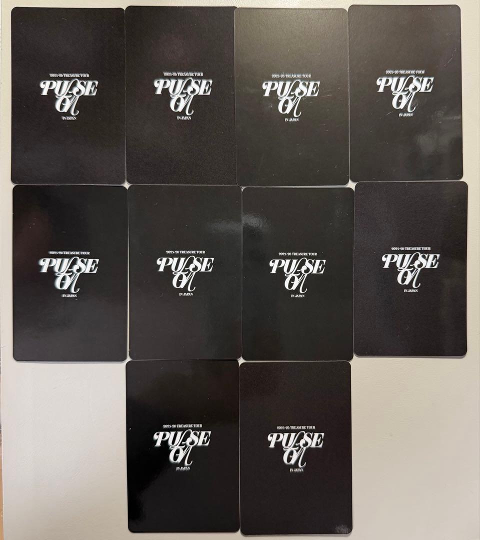 TREASURE POPUP 特典 8000円 トレカ　コンプ