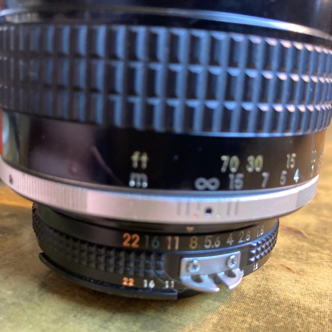 Nikon 105mm f/1.8 マニュアル 単焦点レンズ レンズキャップ付き